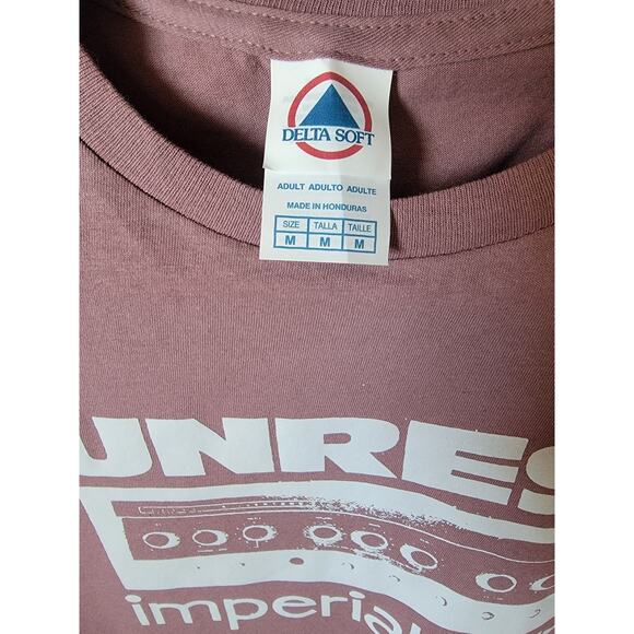 Unrest   band   t shirt size Medium Mauve - Picture 2 of 2